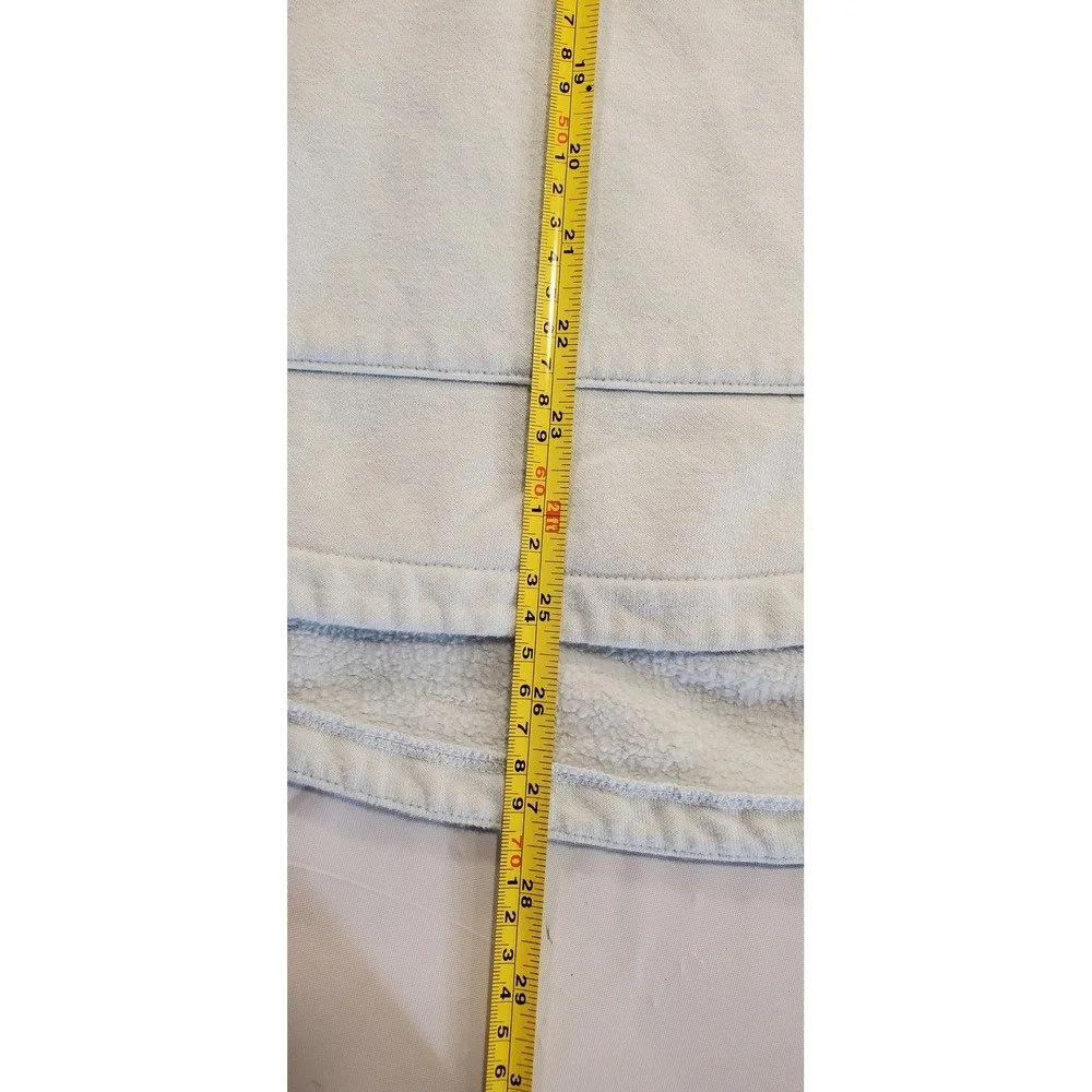 The North Face Girls XL 18 Hoodie Mint Green Blue Logo Pullover‎ Sweatshirt